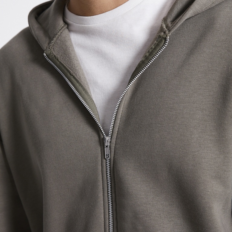Zip hoodie "Above"